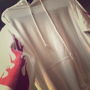 flame fire hoodie !!!??❤️ON HOLD❤️!!!??